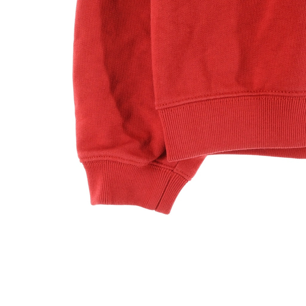 KENZO(ケンゾー) Sweatshirt ロゴ刺繍 クルーネックスウェットトレーナー レッド FD62SW0714MF