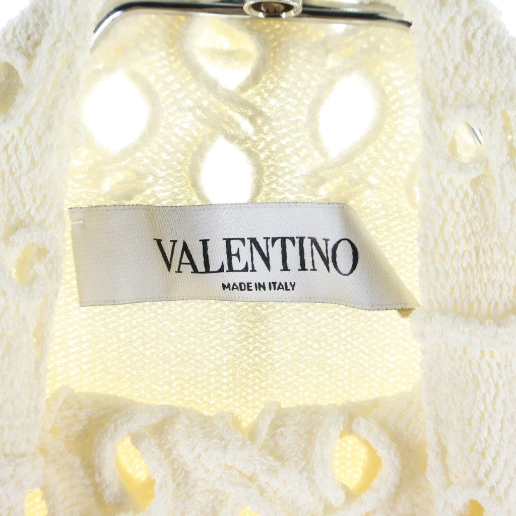 VALENTINO(ヴァレンティノ) Knit Sweater ハイネック ニットセーター ホワイト レディース WB0KCC426SN