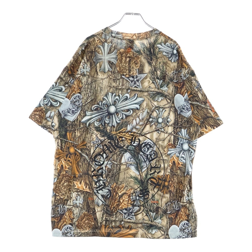 CHROME HEARTS(クロムハーツ) ×NIKE×NOCTA DRAKE ナイキ ノクタ ドレイク クルーネック半袖Tシャツ カットソー ブラウン HJ6902-902