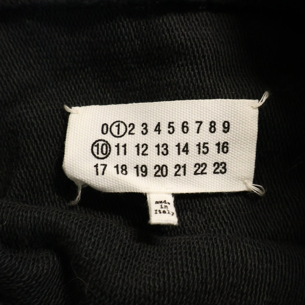 Maison Margiela(メゾンマルジェラ) 23SS LOGO COTTON FLEECE HOODIE ロゴ コットン フリース フーディー スウェットパーカー グレー S51GU0124S25520