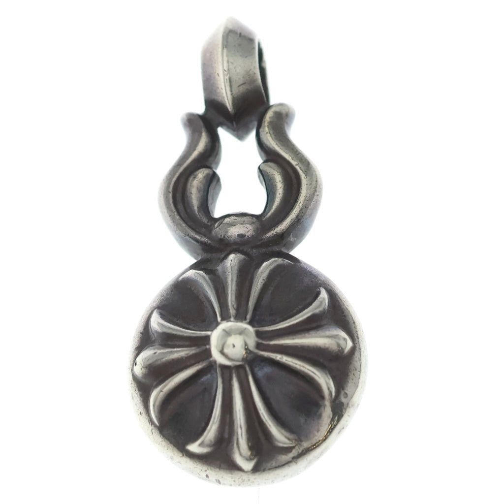 CHROME HEARTS(クロムハーツ) LARGE CROSS BALL ラージクロスボール ネックレストップ シルバー