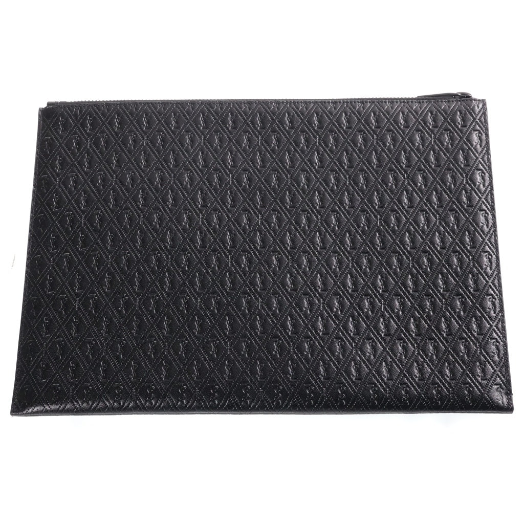 SAINT LAURENT PARIS(サンローランパリ) Le Monogram Leather Clutch