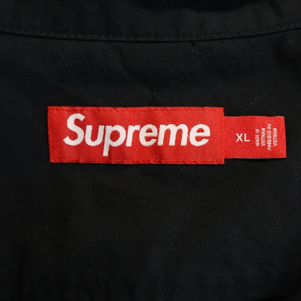 SUPREME(シュプリーム) 26SS ×Ghostface Work Shirts Black ゴーストフェイス 半袖ワークシャツ マルチポケット ブラック