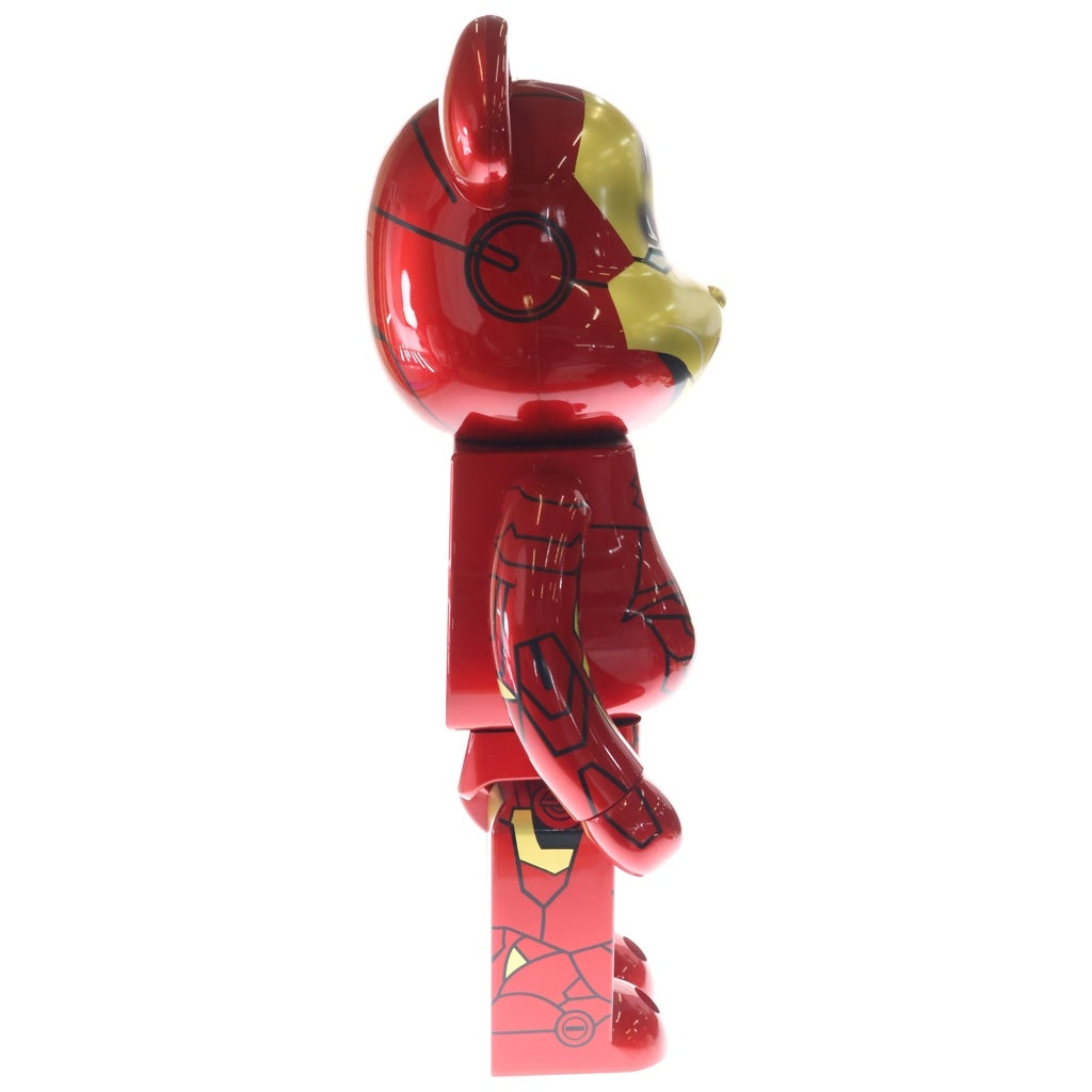 MEDICOM TOY(メディコムトイ) BE@RBRICK IRON MAN MARK VII 1000% ベアブリック アイアンマン ダメージ フィギュア レッド