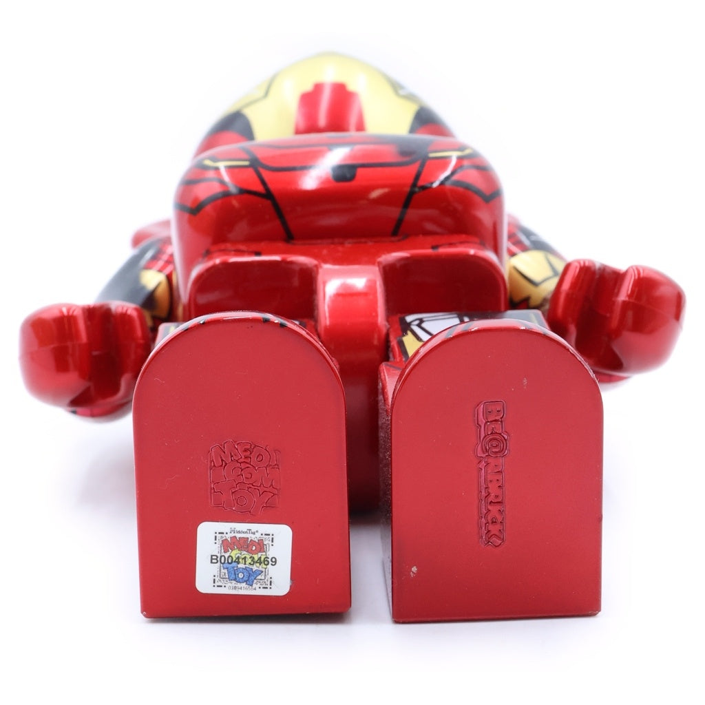 MEDICOM TOY(メディコムトイ) BE@RBRICK IRON MAN MARK VII 400% ベアブリック アイアンマン ダメージ フィギュア レッド