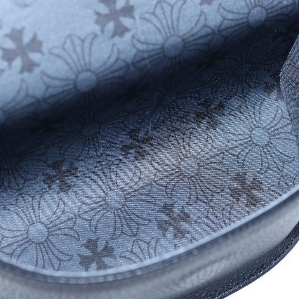 CHROME HEARTS(クロムハーツ) CH PLUS PATCH LEATHER EYEWEAR CASE CHプラス パッチ レザー アイウェアケース ブラック