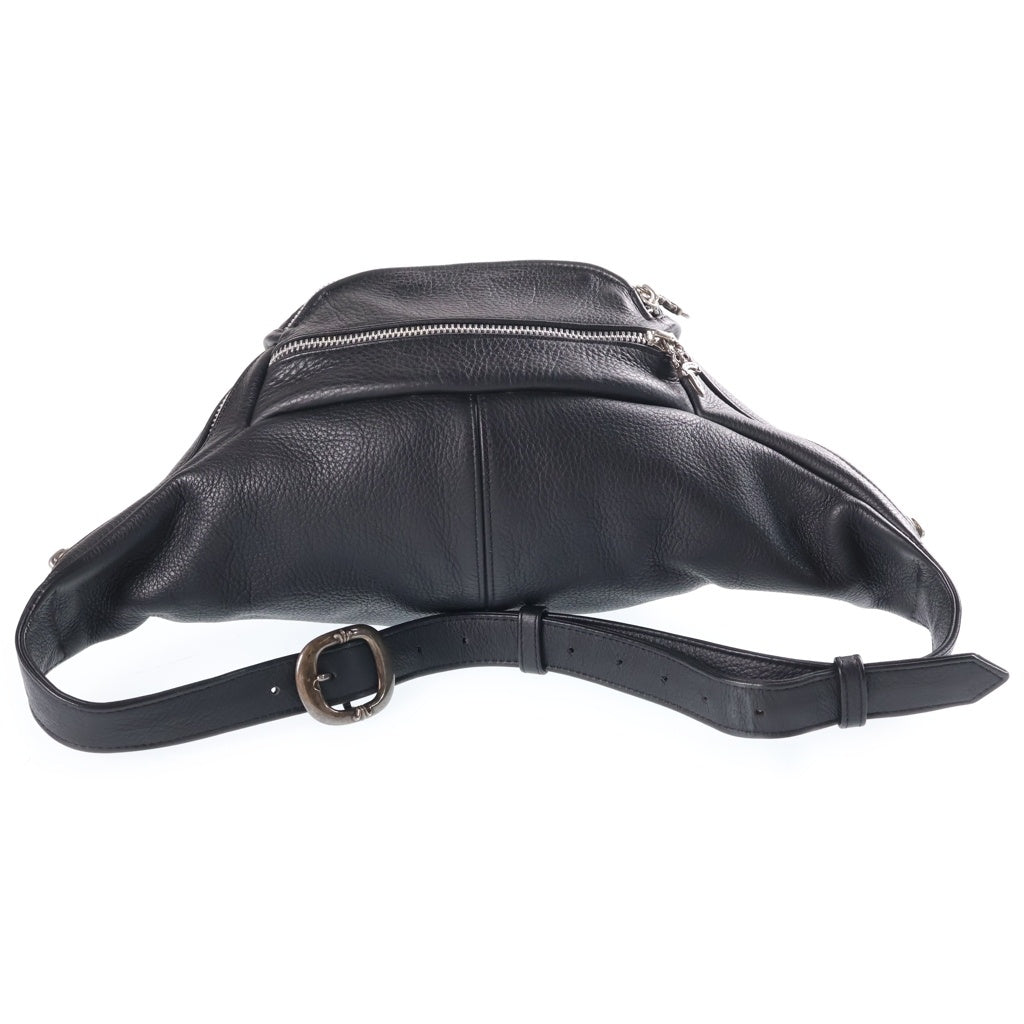 CHROME HEARTS(クロムハーツ) ♯1 SNAT PACK スナットパック ダガージップ ガンスリンガーベルト レザーウエストバッグ ブラック