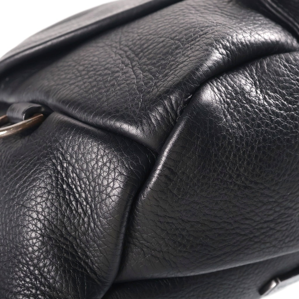 CHROME HEARTS(クロムハーツ) ♯1 SNAT PACK スナットパック ダガージップ ガンスリンガーベルト レザーウエストバッグ ブラック