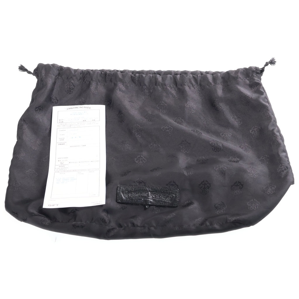 CHROME HEARTS(クロムハーツ) ♯1 SNAT PACK スナットパック ダガージップ ガンスリンガーベルト レザーウエストバッグ ブラック