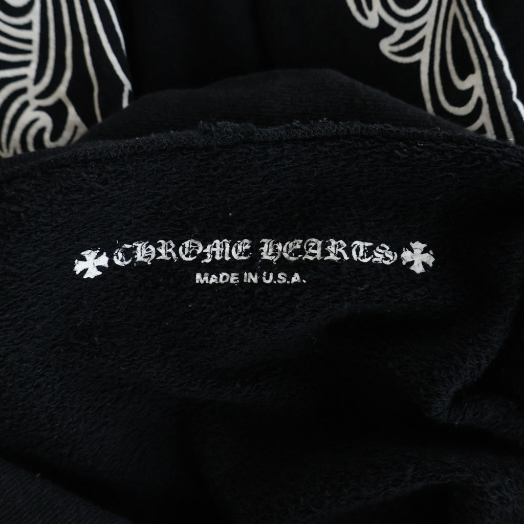 CHROME HEARTS(クロムハーツ) ×MATTY BOY FLOWER CHOMPER HOODIE マッティボーイ フラワー チョンパー フーディー スウェットパーカー ブラック
