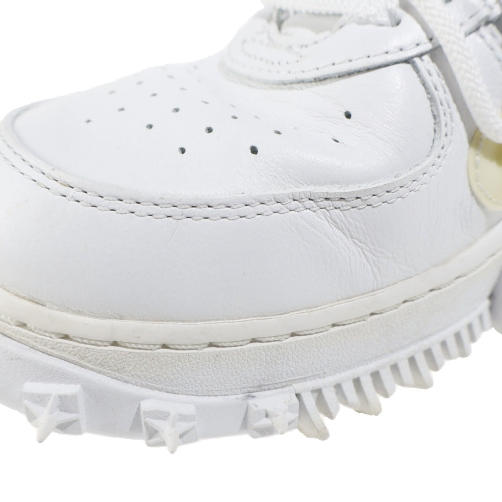 OFF-WHITE(オフホワイト) ×NIKE AIR FORCE MID GRAFFITI ×ナイキ エアフォース 1 ミッド グラフィティ ハイカットスニーカー ホワイト US7.5/25/5cm DR0500-100