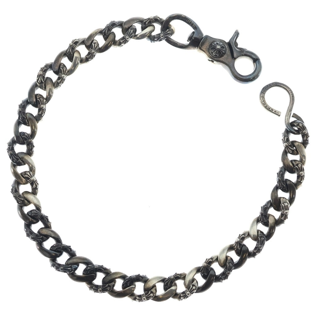 CHROME HEARTS(クロムハーツ) FANCY LONG-S/1クリップロングファンシー ウォレットチェーン シルバー BCA074