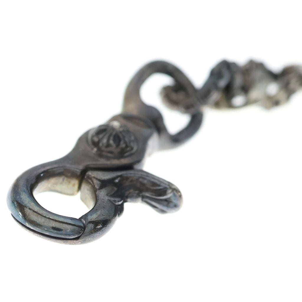CHROME HEARTS(クロムハーツ) FANCY LONG-S/1クリップロングファンシー ウォレットチェーン シルバー BCA074