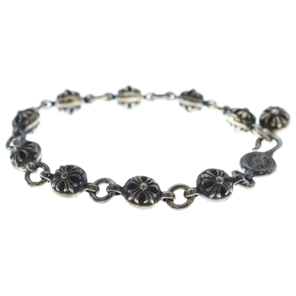 CHROME HEARTS(クロムハーツ) NO2 BALL #2クロスボールブレスレット シルバー BCA176