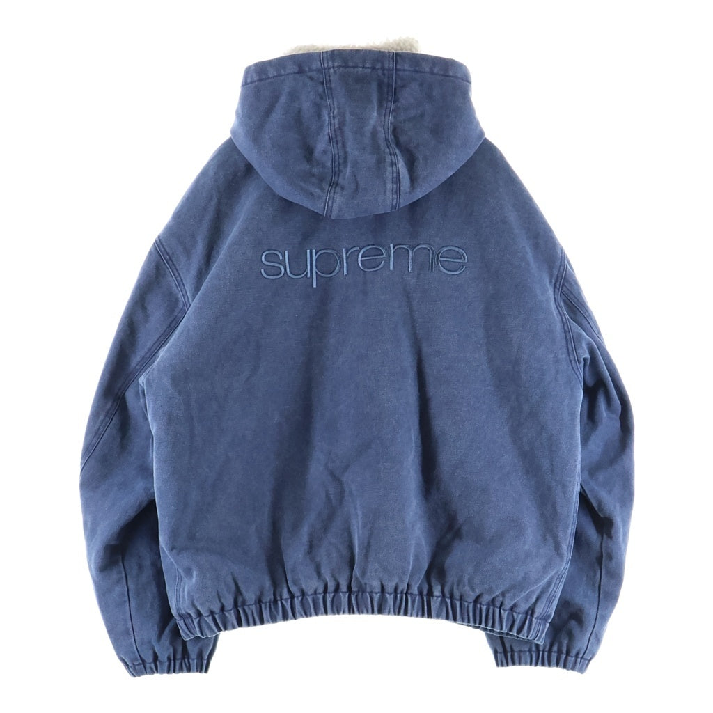 SUPREME(シュプリーム) 25AW Faux Shearling Lined Bomber Jacket シアリングライニング ボンバージャケット インディゴ