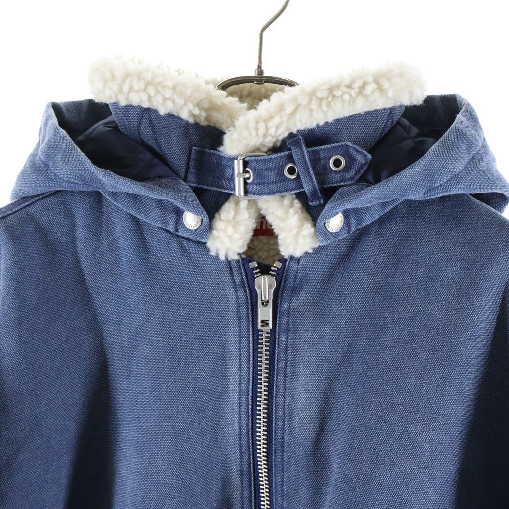 SUPREME(シュプリーム) 25AW Faux Shearling Lined Bomber Jacket シアリングライニング ボンバージャケット インディゴ