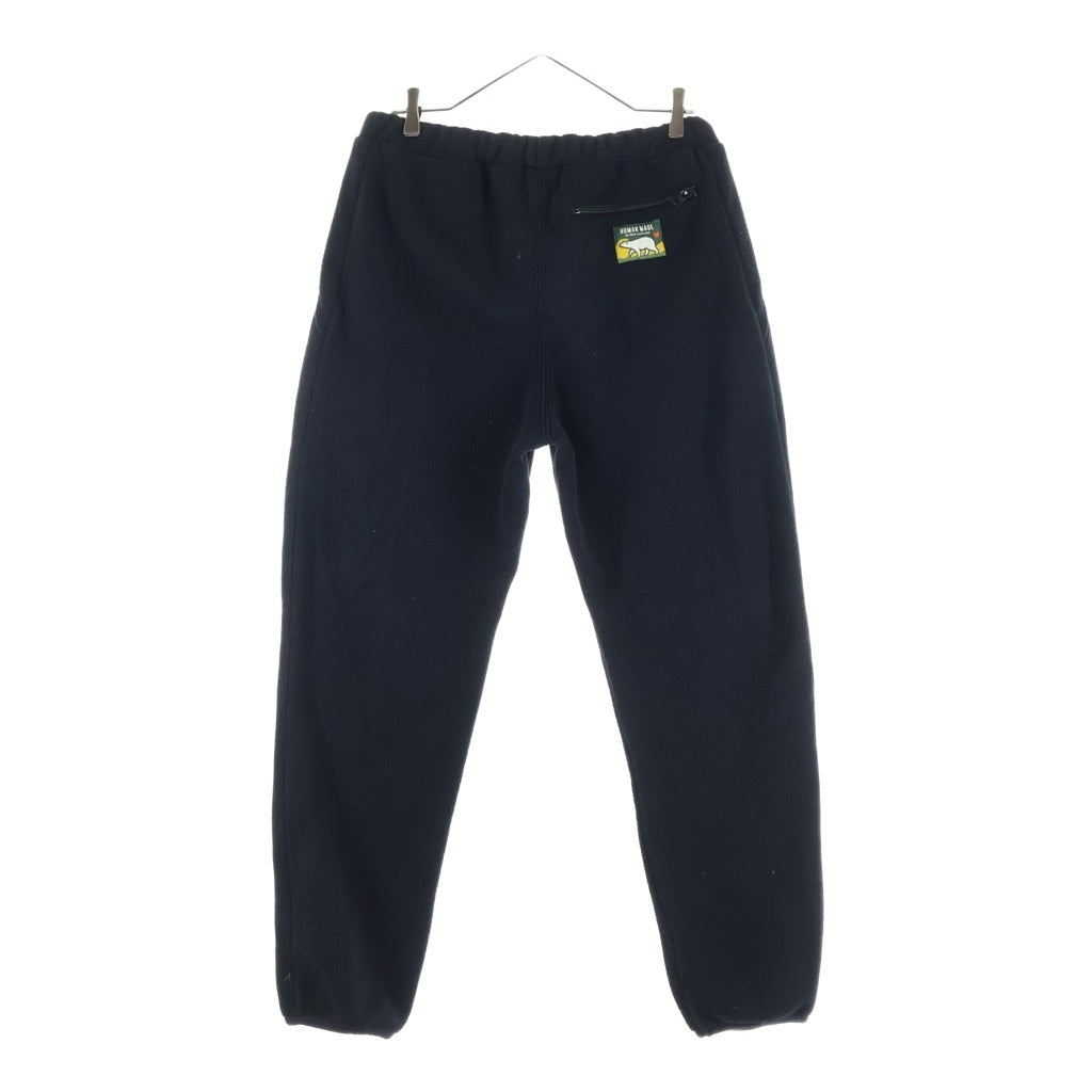 HUMAN MADE(ヒューマンメイド) FLEESE PANTS フリースパンツ シロクマ ブラック HM28PT020