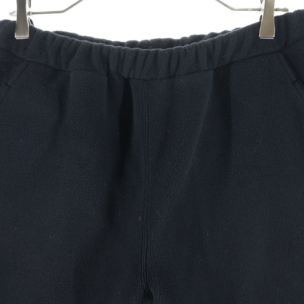 HUMAN MADE(ヒューマンメイド) FLEESE PANTS フリースパンツ シロクマ ブラック HM28PT020