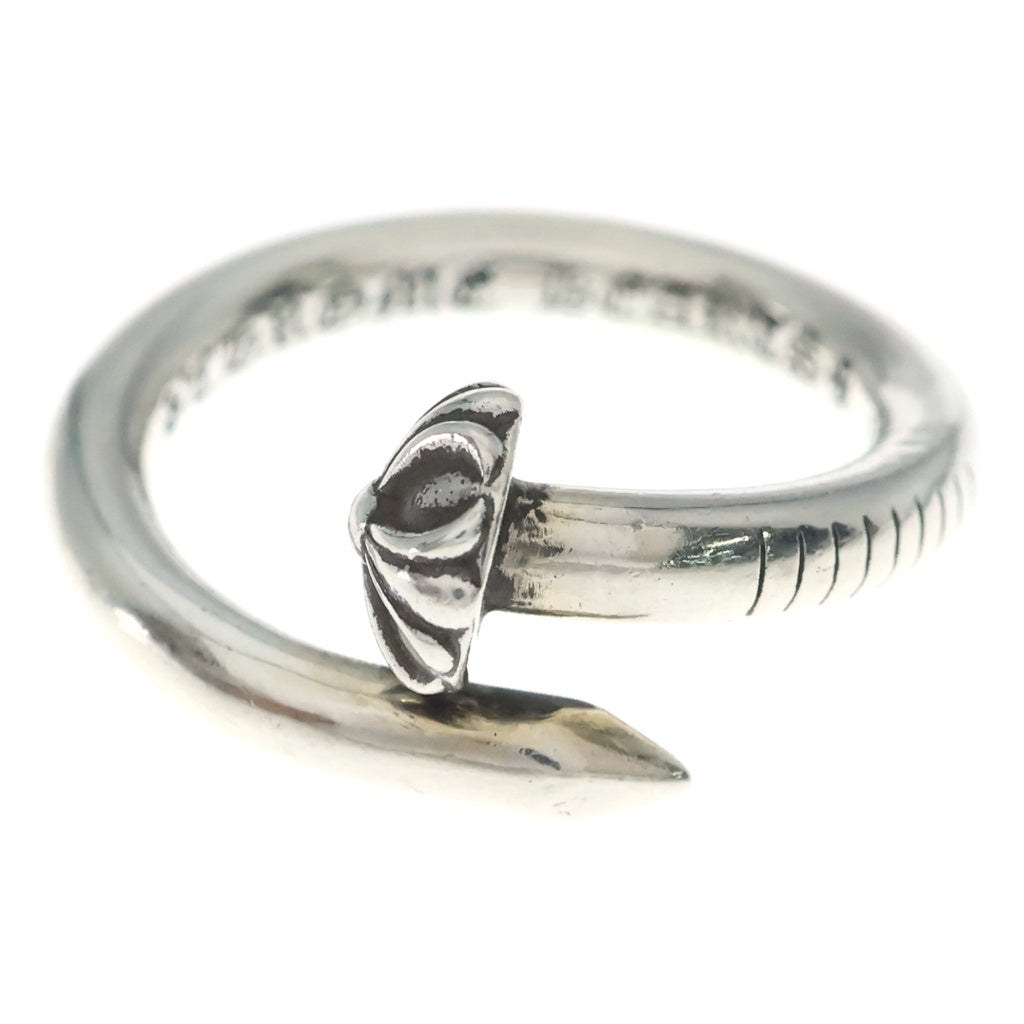 CHROME HEARTS(クロムハーツ) NAIL CRSBALL ネイル クロスボール リング シルバー BCA349
