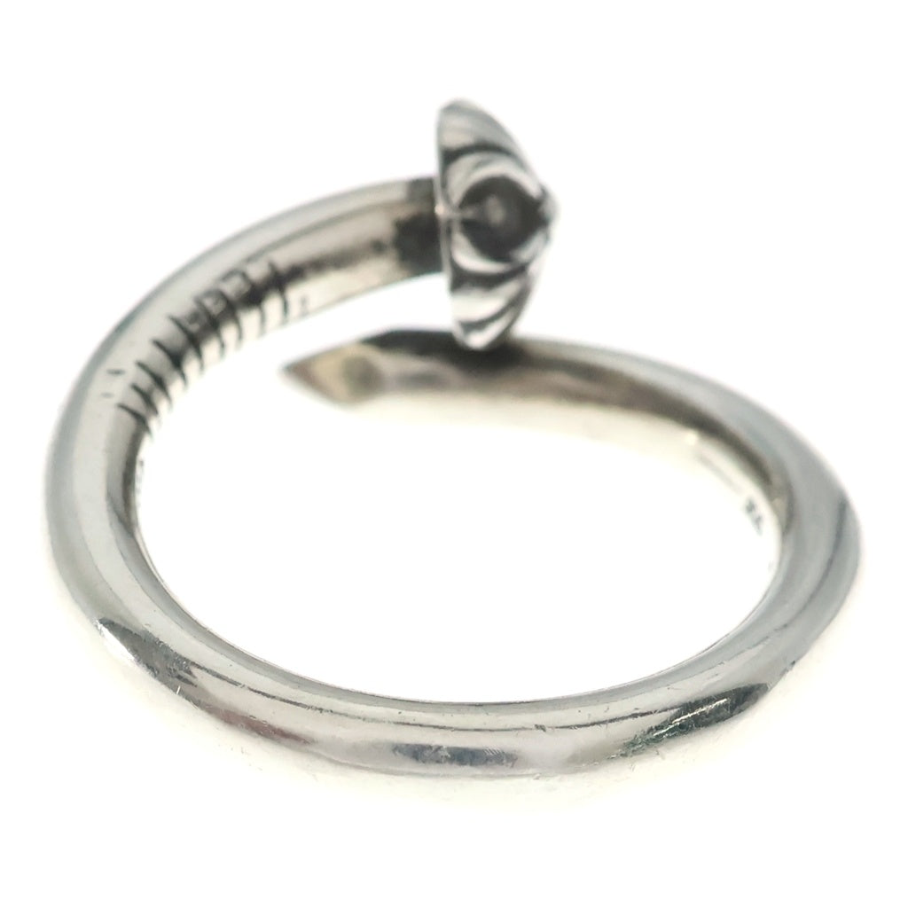 CHROME HEARTS(クロムハーツ) NAIL CRSBALL ネイル クロスボール リング シルバー BCA349