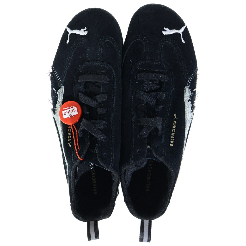 BALENCIAGA(バレンシアガ) ×PUMA Speedcat プーマ デストロイ スピードキャット ローカットスニーカー ブラック 406519-02