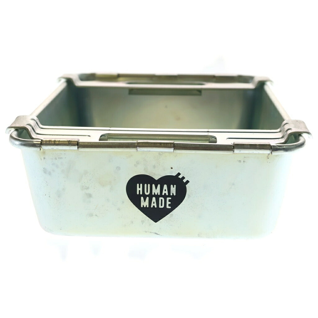 HUMAN MADE(ヒューマンメイド) STEEL STACKING BOX スチール スタッキングボックス ケース シルバー