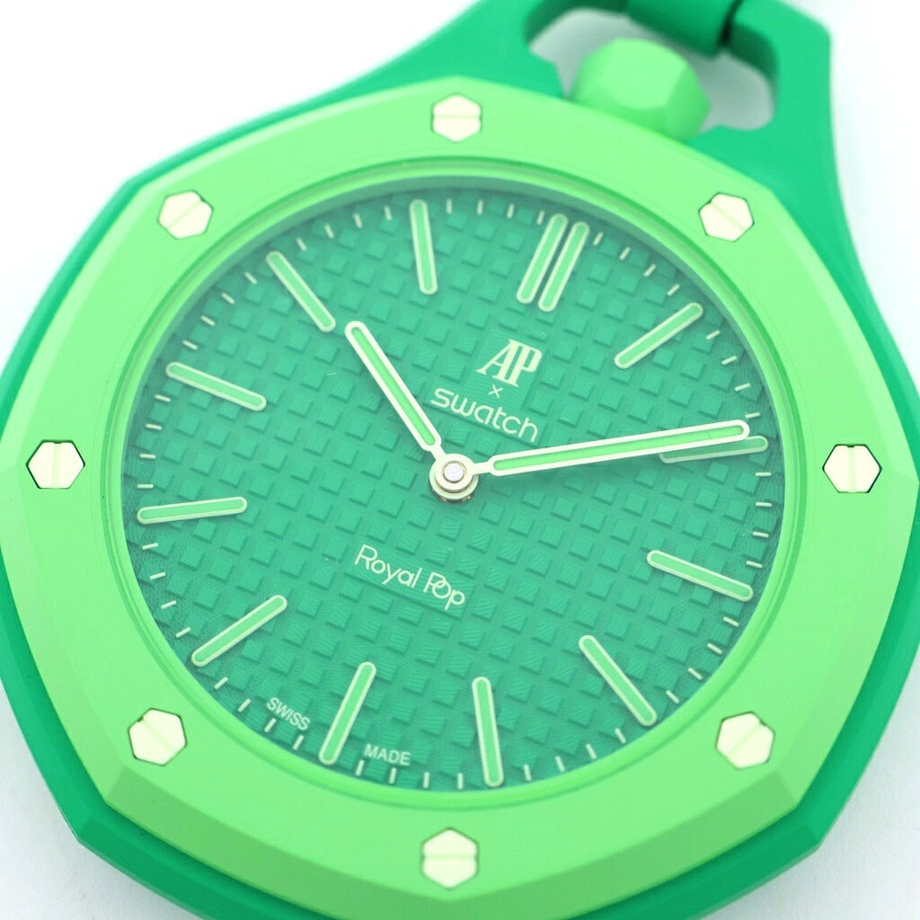 AUDEMARS PIGUET(オーデマ ピゲ) ×SWATCH ROYAL POP OTG ROZ ロイヤル ポップ 時計 ウォッチ グリーン