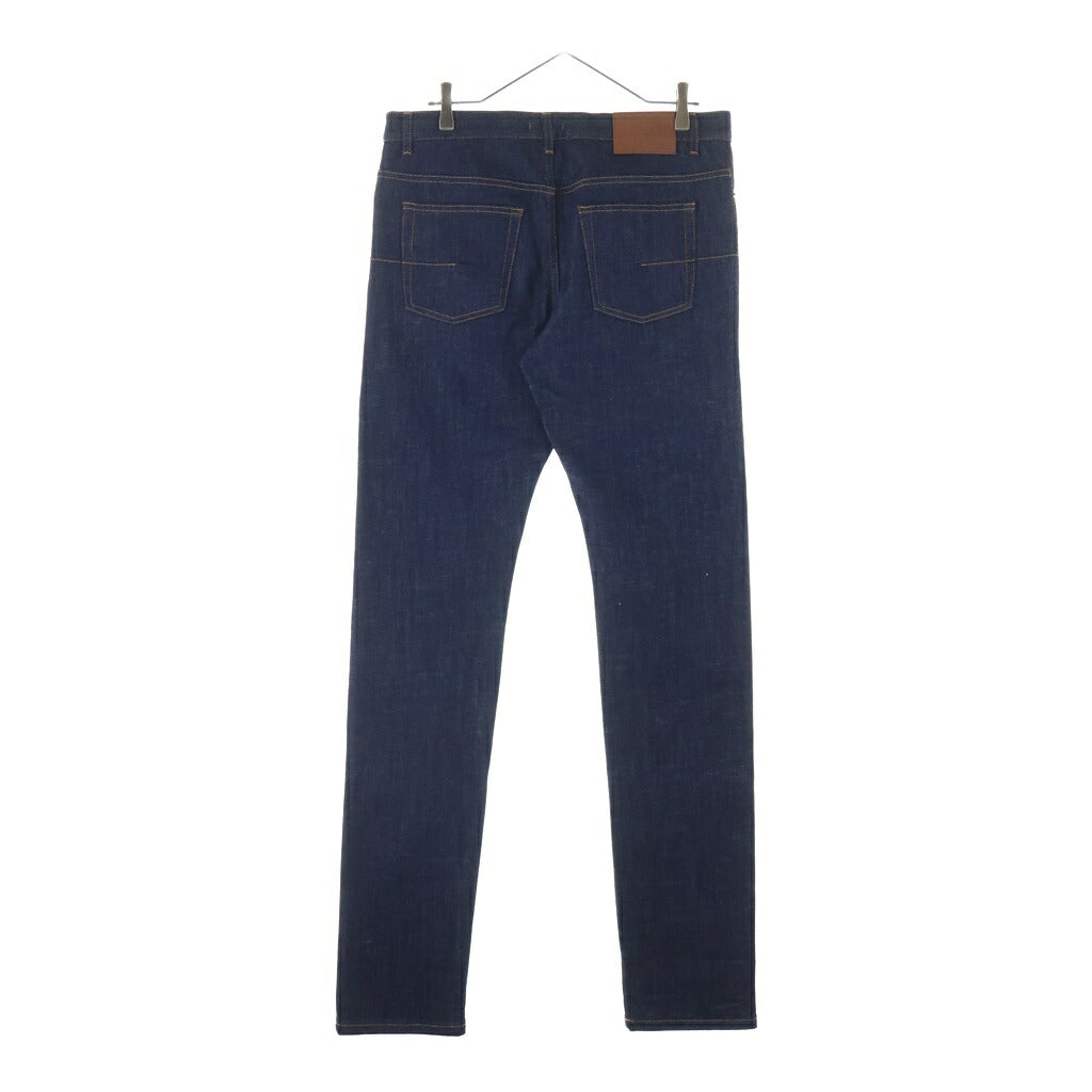 DIOR(ディオール) Raw Cotton Denim Long Slim-Fit Oblique Jeans オブリーク デニムパンツ インディゴ 193DS00C226X