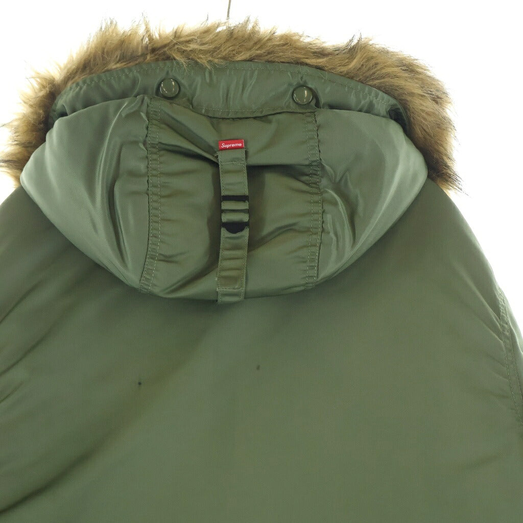 SUPREME(シュプリーム) 16AWArc Logo N-3B Parka アーチロゴ ミリタリージャケット カーキ