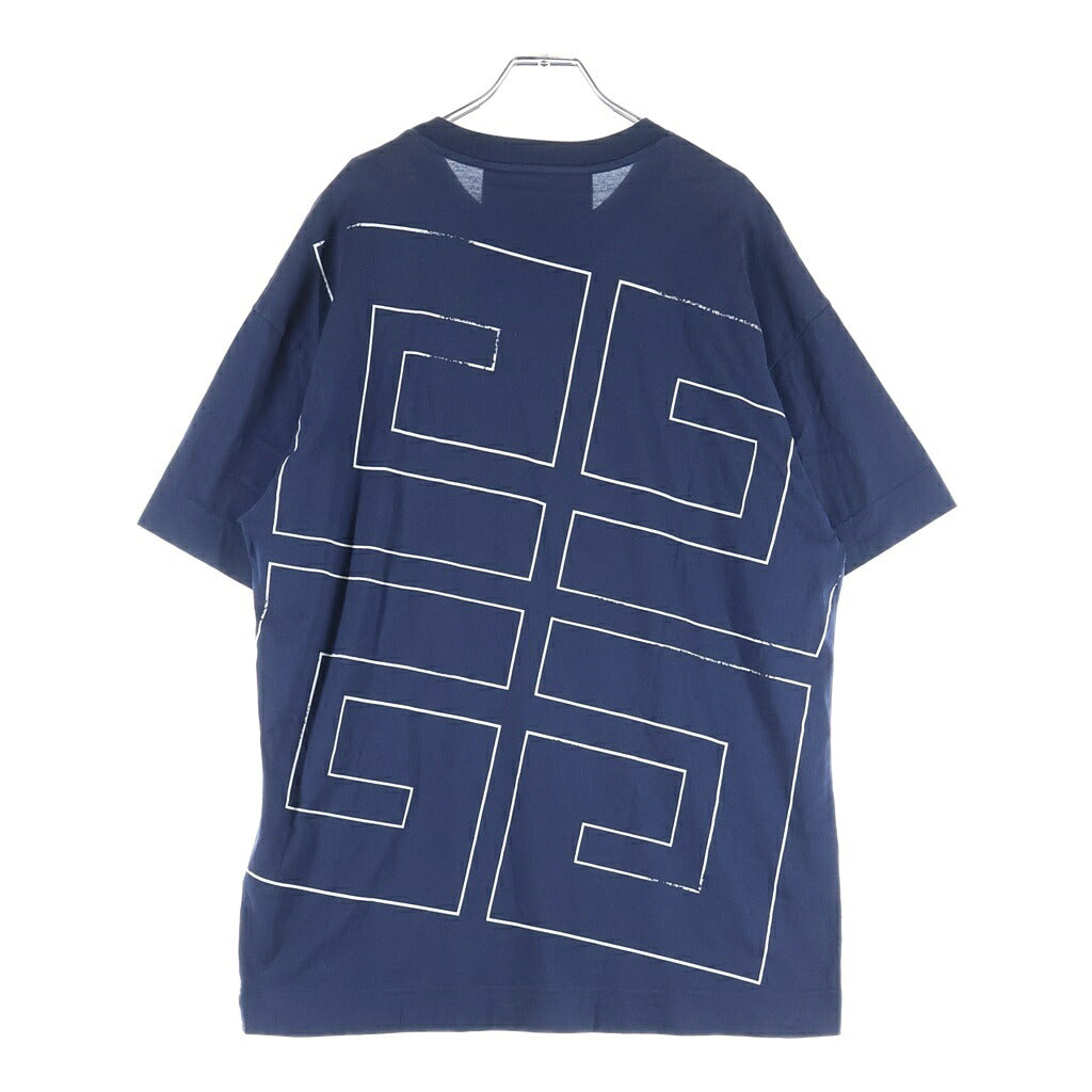 GIVENCHY(ジバンシィ) Star T-Shirt スタープリント 半袖Tシャツ ネイビー BM71JA3YJ5