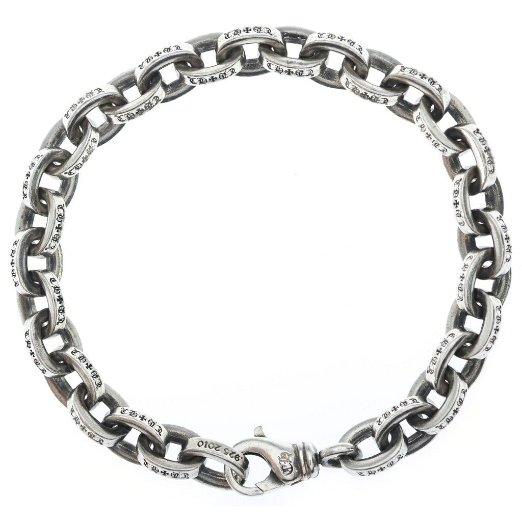 CHROME HEARTS(クロムハーツ) LARGE PAPER CHN ラージペーパーチェーン ブレスレット シルバー 7inch BCA170