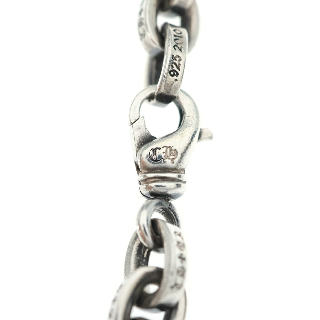CHROME HEARTS(クロムハーツ) LARGE PAPER CHN ラージペーパーチェーン ブレスレット シルバー 7inch BCA170