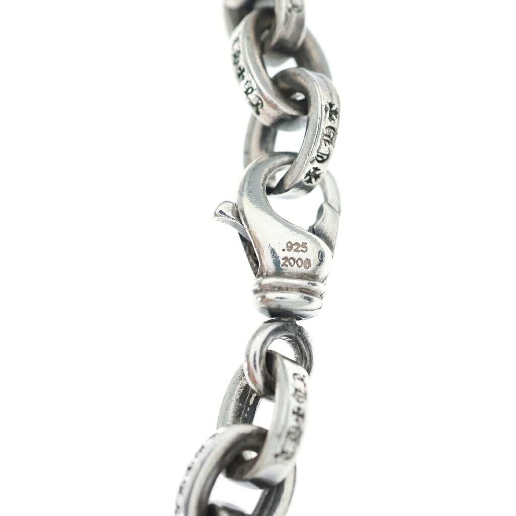 CHROME HEARTS(クロムハーツ) LARGE PAPER CHN ラージペーパーチェーン ブレスレット シルバー 7inch BCA170