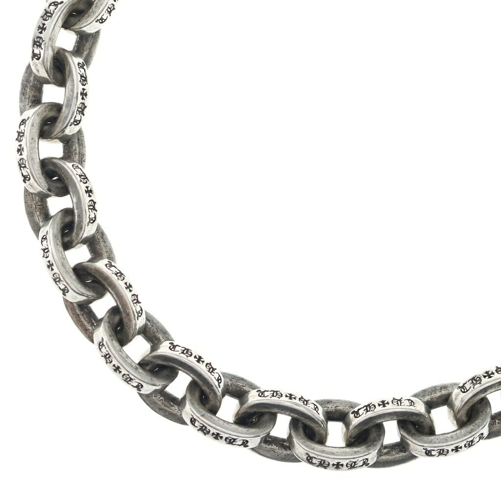 CHROME HEARTS(クロムハーツ) PAPER CHAIN LRG ラージペーパーチェーン シルバーネックレス 18inch