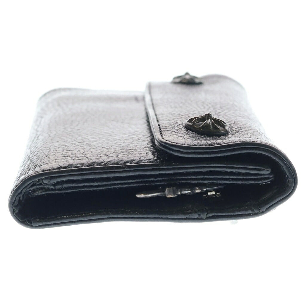 CHROME HEARTS(クロムハーツ) WAVE ウェーブ レザーウォレット 財布 ブラック
