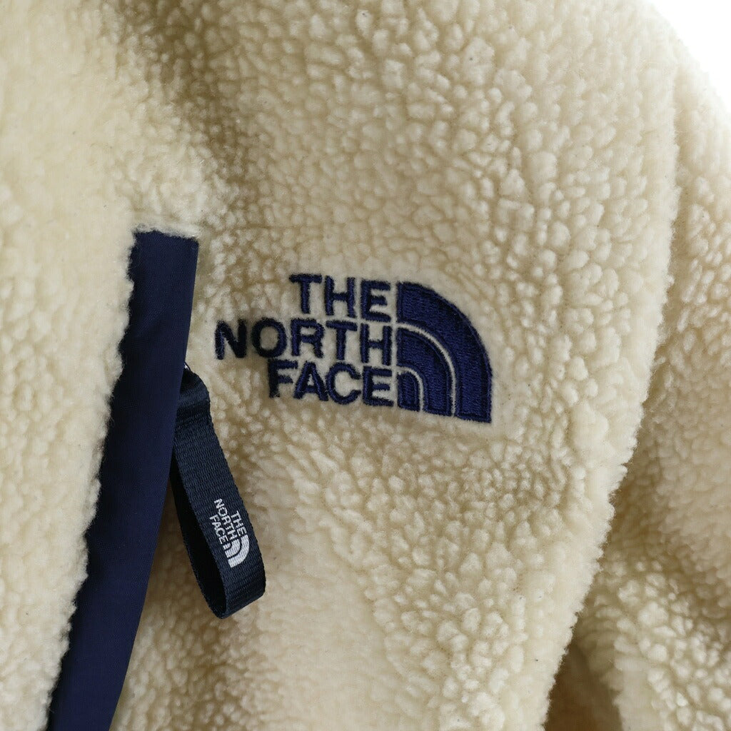 THE NORTH FACE(ザノースフェイス) RIMO FLEECE HOOD JACKET リモ フリース フードジャケット パーカー ブルゾン アウター ジップアップ ロゴ アイボリー NJ4FL53J