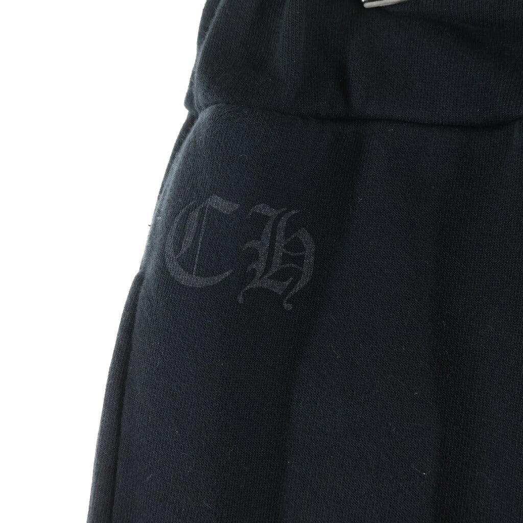 CHROME HEARTS(クロムハーツ) SWEAT PANTS スクロールラベル スウェットパンツ ブラック