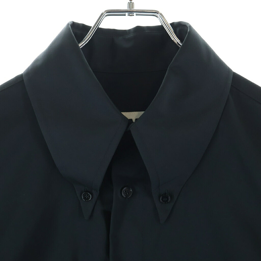 MM6 Maison Margiela(エムエムシックスメゾンマルジェラ) 22AW トランプモチーフ付シャツ 長袖シャツ ブラック S62DL0075-S52741