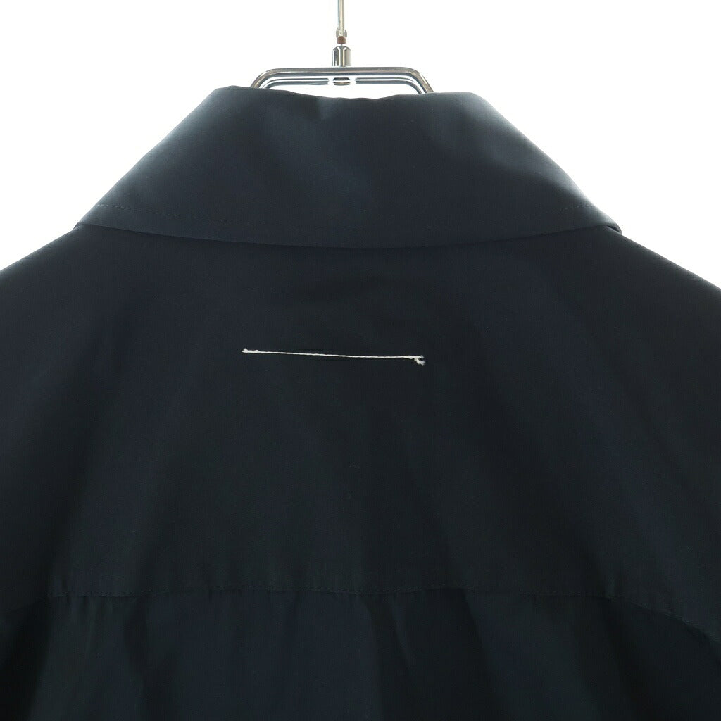 MM6 Maison Margiela(エムエムシックスメゾンマルジェラ) 22AW トランプモチーフ付シャツ 長袖シャツ ブラック S62DL0075-S52741
