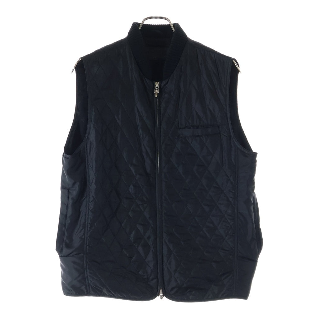 CHROME HEARTS(クロムハーツ) PAPA パパ バッククロスパッチキルティングベスト