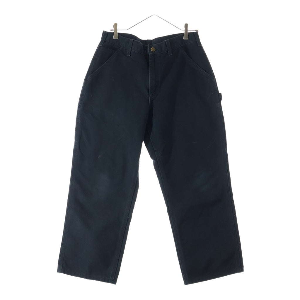 CARHARTT(カーハート) DUCK WORK PANTS ダック地 ワークペインターパンツ ブラック B11-BLK