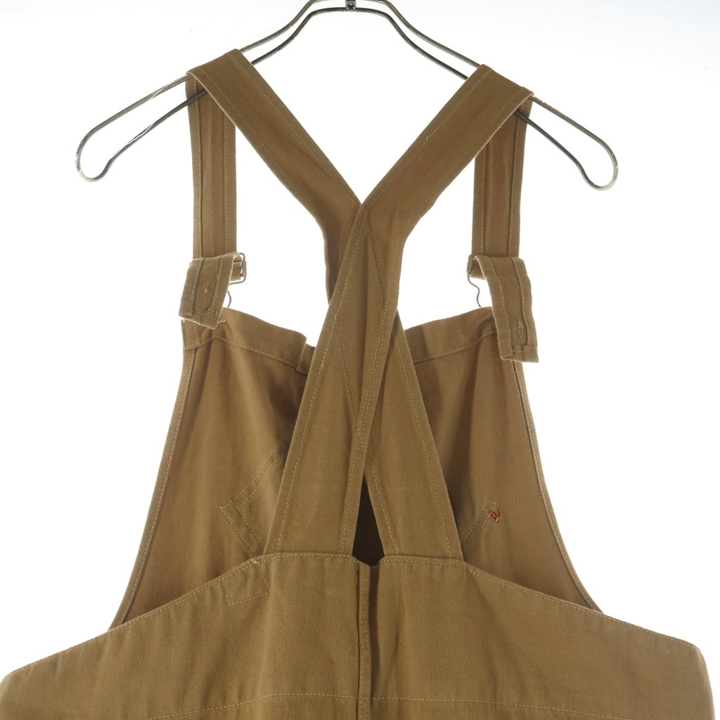 VINTAGE(ヴィンテージ) 50-60S ROTHEREX (ロザレックス) SANFORIZED OVERALL オーバーオール つなぎ ベージュ
