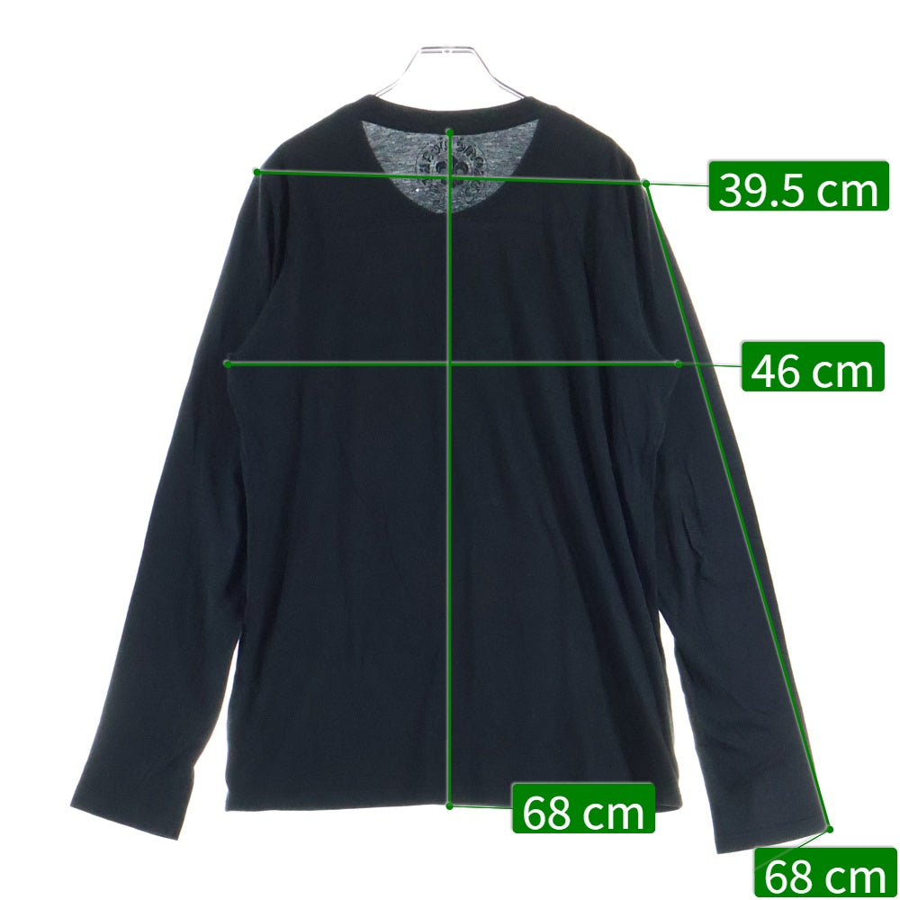 CHROME HEARTS(クロムハーツ) HENRY L/S T-SHIRT CRS PATCH CHプラス