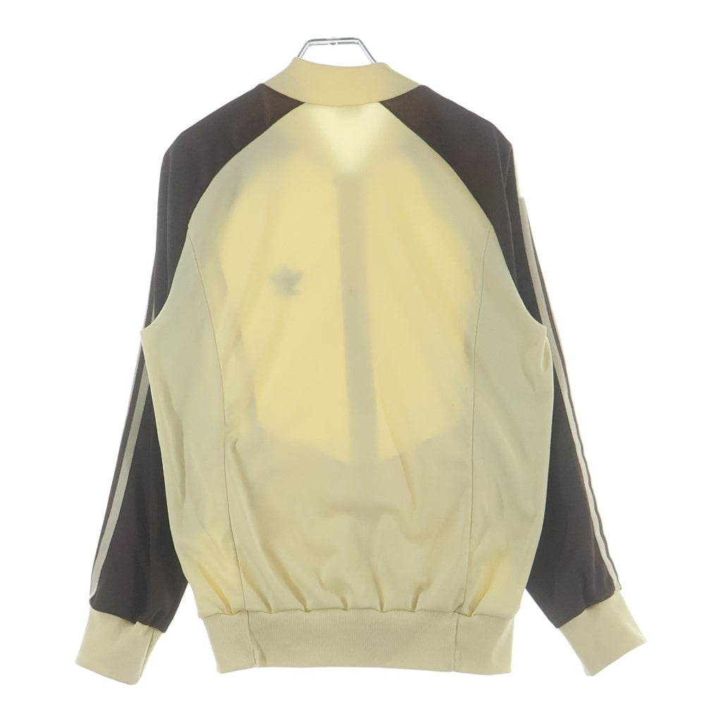adidas(アディダス) 80S VINTAGE Track Jacket トレフォイルロゴ ジップアップ トラックジャケット イエロー/ブラウン