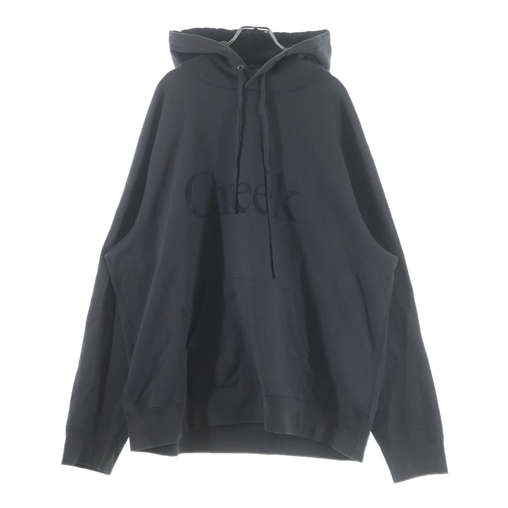 Creek Angler's Device(クリーク アングラーズ デバイス) ×MIN-NANO Canadian Hoodie ミンナノ カナディアン フロントロゴプリント プルオーバーフーディー パーカー グレー
