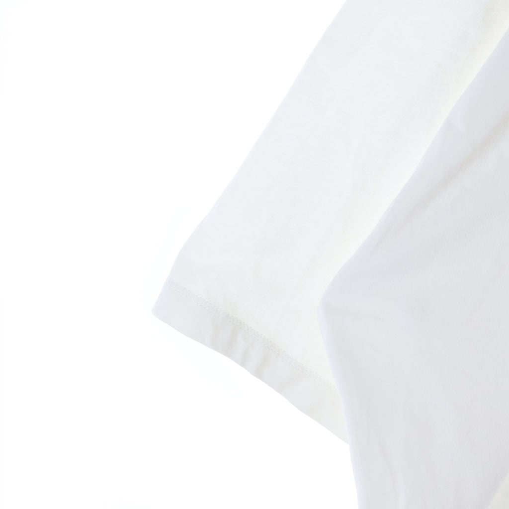 JIL SANDER(ジルサンダー) モックネック オーバーサイズ 半袖Tシャツ カットソー ホワイト J21GC0005 J45084