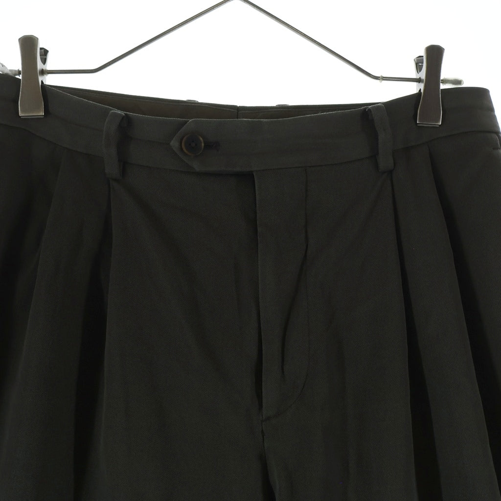 AURALEE(オーラリー) 25SS LIGHT WOOL MAX GABARDINE TWO-TUCK SLACKS A25SP03MG ライト ウール マックス ギャバジン 2タック スラックスパンツ ブラウン