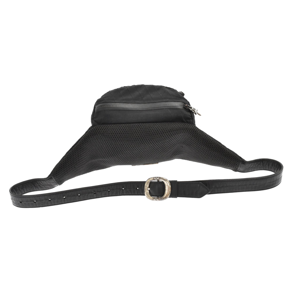 CHROME HEARTS(クロムハーツ) SNAT PACK No1 XPAC NYLON BLACK スナットパック ウエストバッグ キルティング ナイロン×レザー ブラック