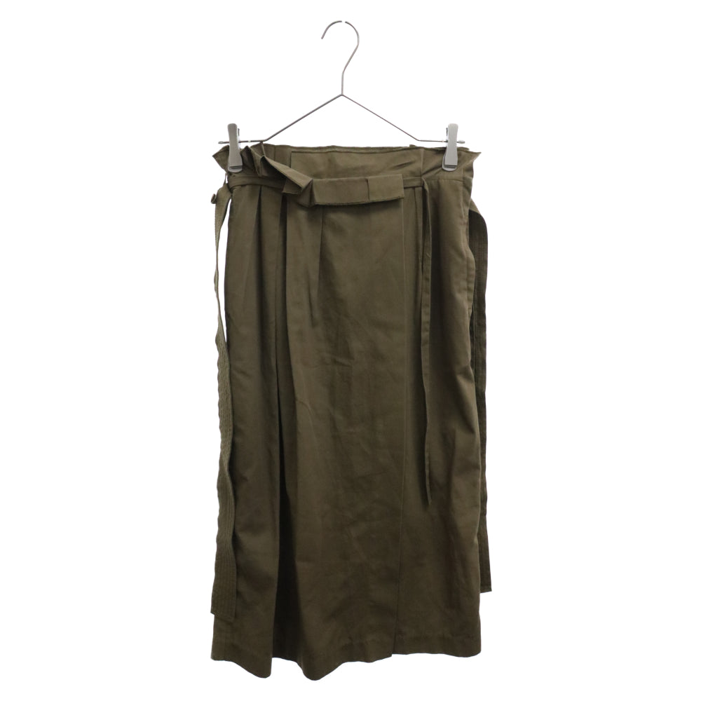 3.1 Phillip Lim(スリーワンフィリップリム) ベルテッド ミリタリーデザイン スカート カーキ レディース