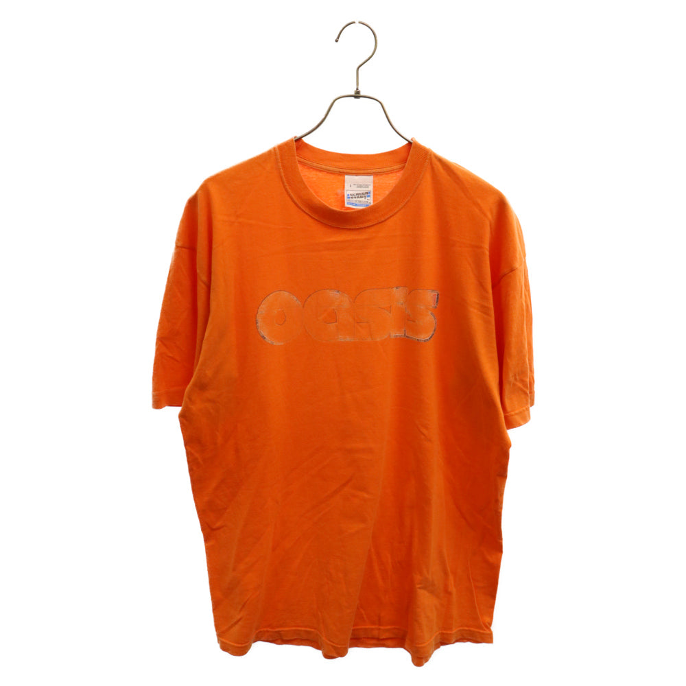 VINTAGE(ヴィンテージ) 00S VINTEGE OASIS Standing On The Shoulder Of GiantsTEE オアシス 両面プリントツアー半袖Tシャツ カットソー オレンジ ヴィンテージ